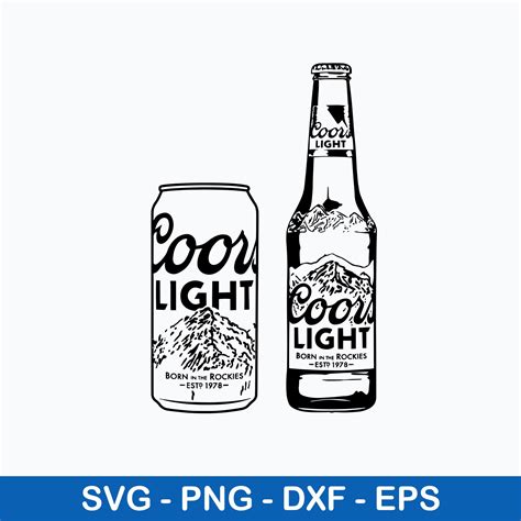 Coors Light Can Png