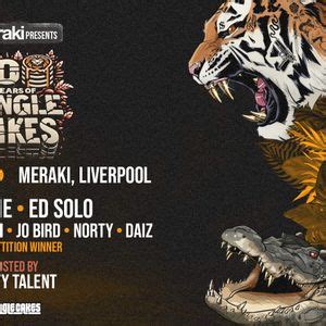 10 Years Of Jungle Cakes - Liverpool , meraki, Liverpool, 18 October to ...