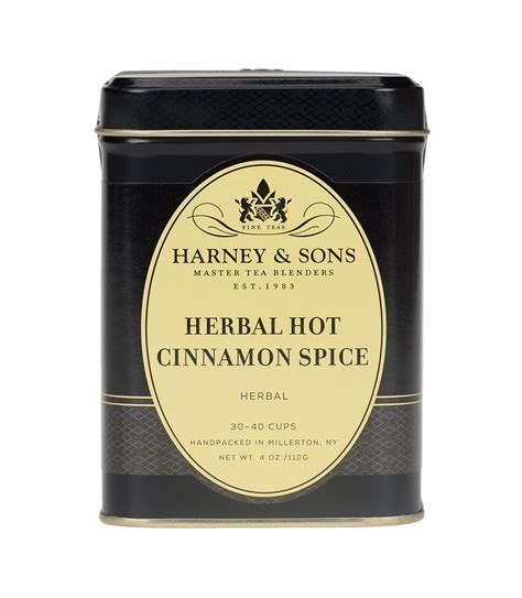 Herbal Hot Cinnamon Spice Tea - Harney & Sons Fine Teas