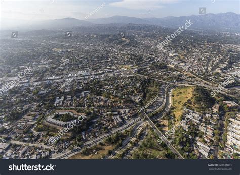 Aerial View Highland Park Community Northeast Stock Photo 628631063 ...