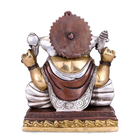 Buy Online Blessing Ganesha Idol Showpiece | Religious Gift | Home ...