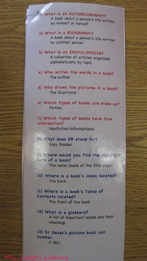 Image result for Library Questions