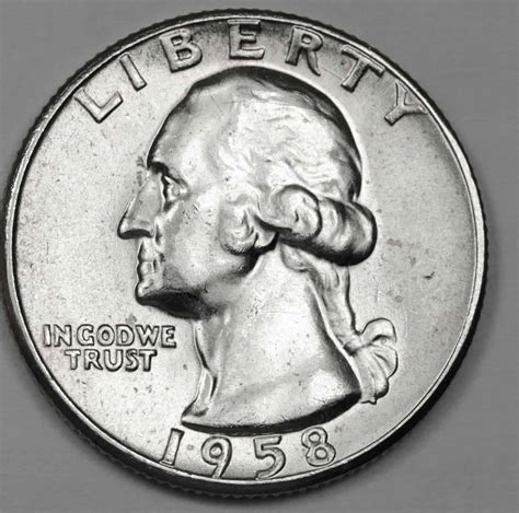 1958 Quarter Value: are "D", No mint mark worth money?