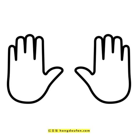 手掌简笔画 的图像结果