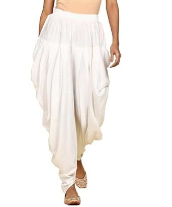 Colorscube Women Rayon Free Size Relaxed Fit Patiala Dhoti Shalwar ...
