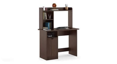 Urban Ladder Bond Study Table (Finish : Smoked Walnut) : Amazon.in ...