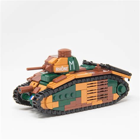 Char B1 Bis | 1:45 Scale. – Panzer Bricklabs