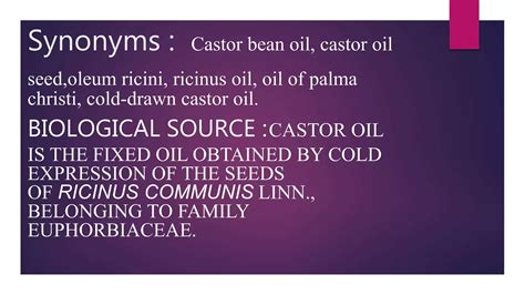 lipids(castor oil ).pptx