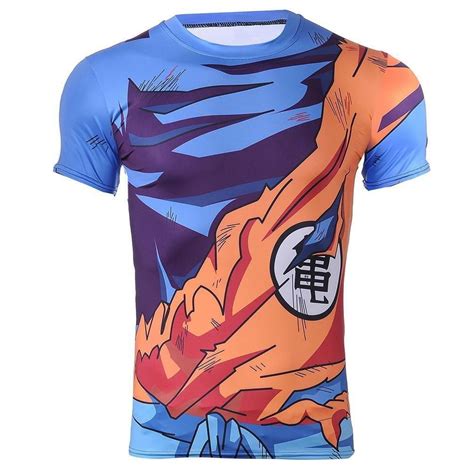 Buy Goku Dragon Ball Z DBZ Compression T-Shirt Muscle Shirt Super ...
