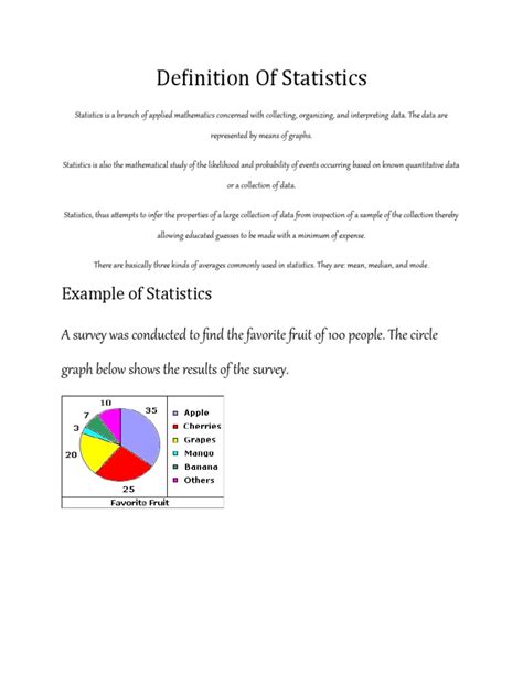Image result for Statistics Definitions and Examples
