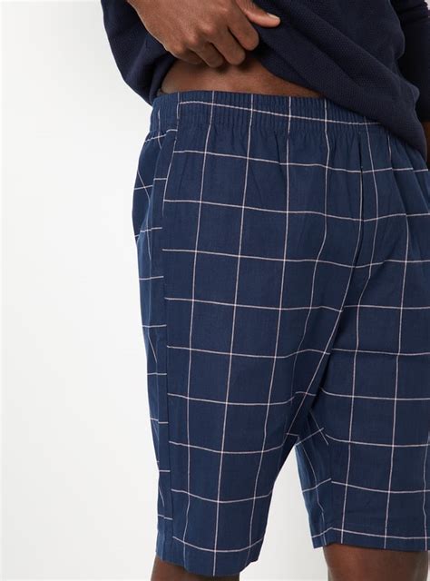 Buy Men Checked Loungewear Shorts Online at just Rs. 499.0 ...