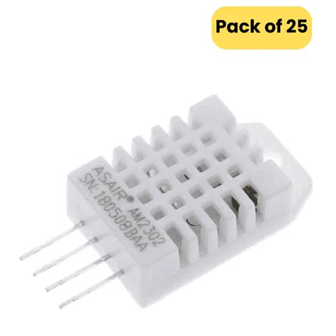 DHT22 Temperature Sensor ( Pack of 25) - TEKTOWN