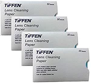 Buy Tiffen Lens Cleaning Paper -Pack of -4 Packets of 50 Sheets per ...