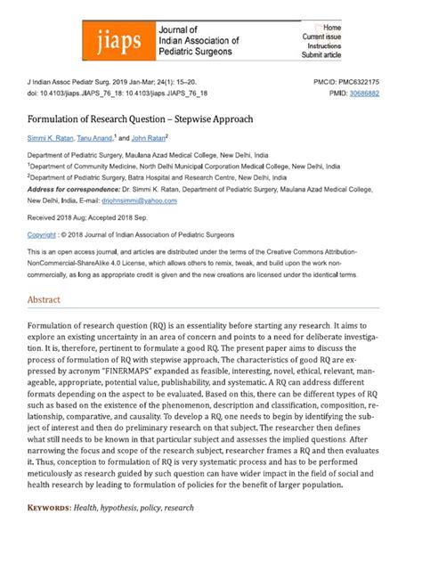 Image result for Formulation Research Question