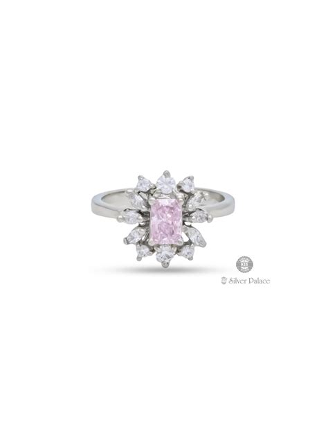 925 Sterling Silver Couple Rings Combo For Lovers - Silver Palace