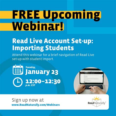Learn how to import students with Read Live | Read Naturally, Inc ...
