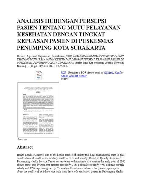 Mutu Pelyanan | PDF