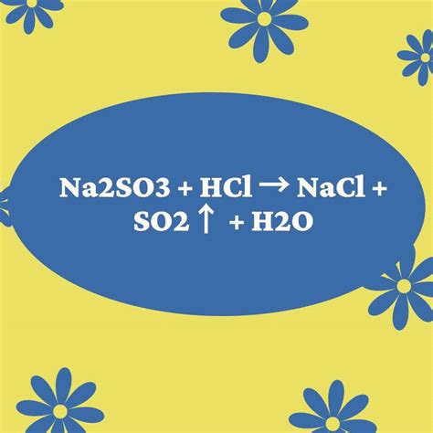 How to Write the Net Ionic Equation for Na2SO3 + HCl = NaCl + SO2 + H2O