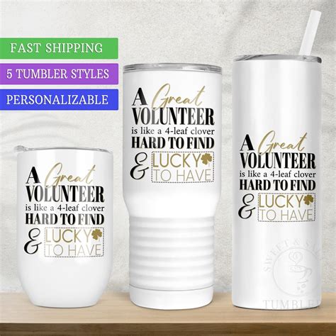 Volunteer Appreciation Gift for Volunteer, A Great Volunteer ...