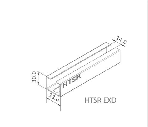 Rail Channel Series - HT Slotted Rail HD Manufacturer from Pune
