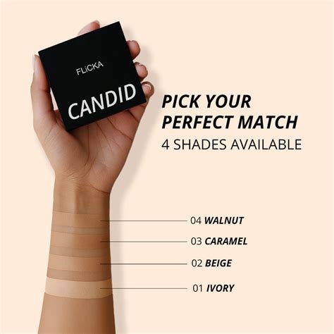 Candid Compact Powder - Flicka Cosmetics – Flicka Cosmetics Pvt Ltd