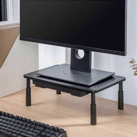 Image result for Adjustable Computer Stands Desktop