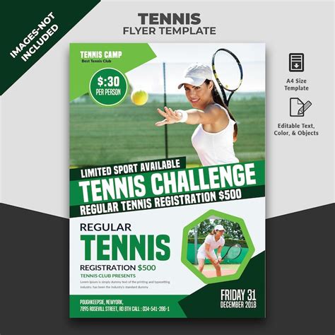 Tennis flyer Bilder - Kostenloser Download auf Freepik