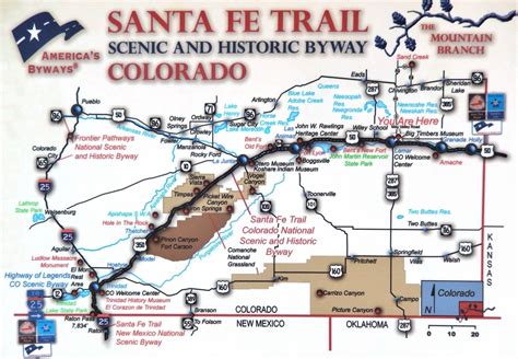 Santa Fe Trail Scenic and Historic Byway Historical Marker