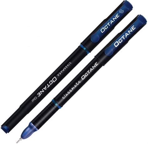 Classmate Octane Gel Pen, Smudge Proof Writing, Blue Color, 25 Pieces ...