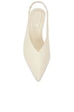 SIMKHAI Sylvie Slingback Kitten Heel in Sand | REVOLVE