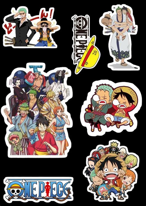 Sticker one piece | Sticker album diy, One piece theme, Anime printables