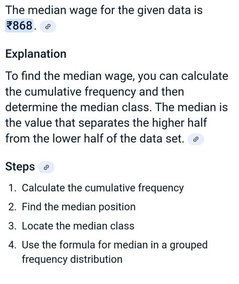 Class 10 math median - Brainly.in