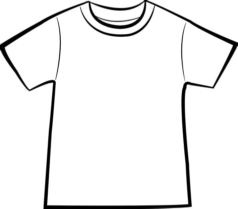 Black T Shirt Clip Art