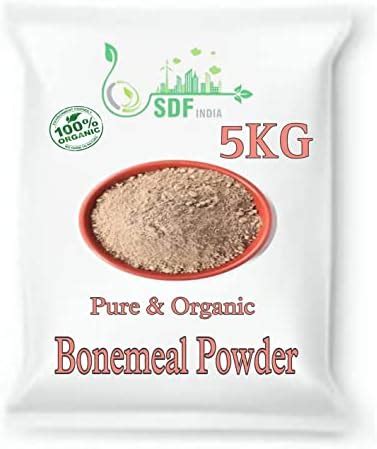 SDF India Bone Meal Fertilizer 5kg Organic Phosphorus & Calcium Rich ...