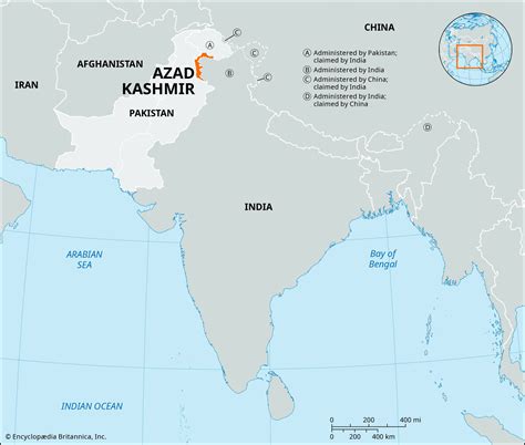 Kashmir Region Map