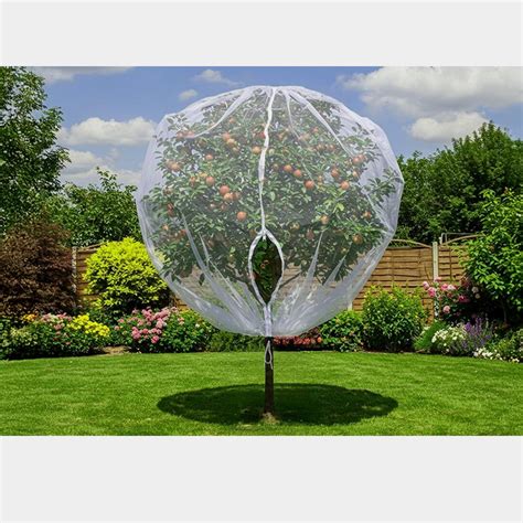 Funda de malla para árboles frutales SATXTREM, 2,2 x 1,8 m, con cordón ...