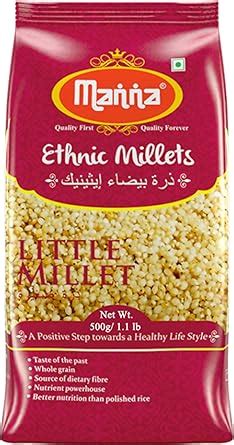 Manna Millets Natural Grains 500g (Kutki / Samai / Same / Samulu ...