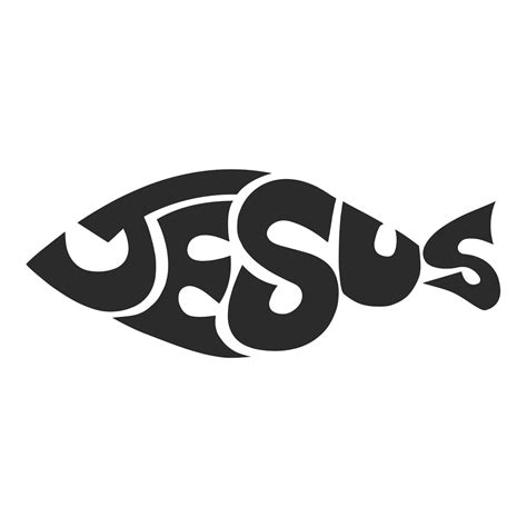 Jesus_Fish_SVG | Christian graphics, Jesus fish symbol, Fish symbol