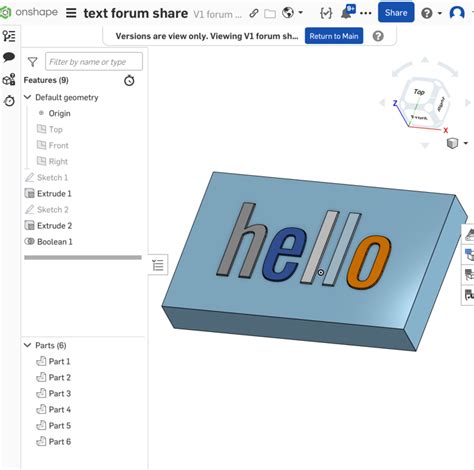 Image result for Using Text Onshape