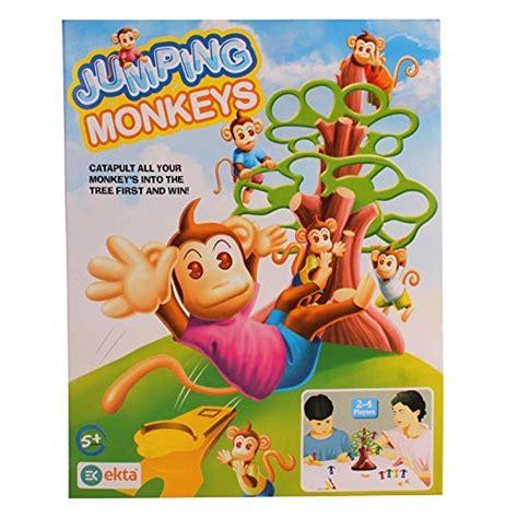 Buy EKTA Jumping Monkey Big (SR.) Play Toy for Kids, Multi Online at ...