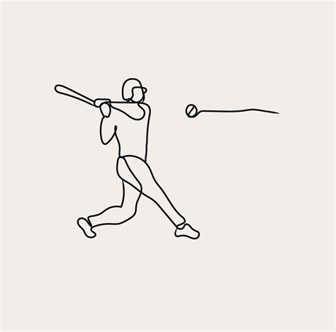 Baseball Line Art 的图像结果