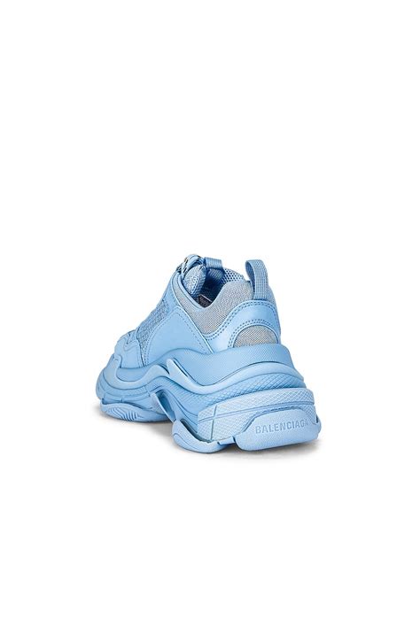 Balenciaga Triple S Sneakers in Light Blue | FWRD