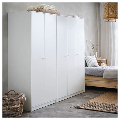 KLEPPSTAD Wardrobe with 2 doors, white - IKEA