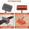 Fulminare 3 in 1 Fan Cleaner Duster with 159cm Extendable Long Handle ...
