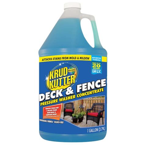Krud Kutter 128-oz Deck and fence Pressure Washer Cleaner in the ...