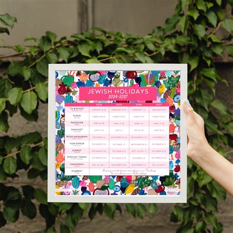 Modern Jewish Holiday Planner 2024-2027 – Arielle Zorger Designs