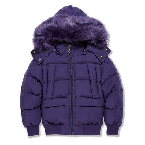 Jordan Craig kids Harbour Cross Bay Bomber Hooded Coat (Purple) – Nexus ...