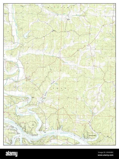 Map of lakeview Cut Out Stock Images & Pictures - Alamy