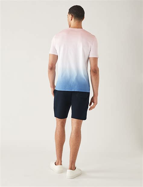 Buy Pure Cotton Ombre T-Shirt at Marks & Spencer