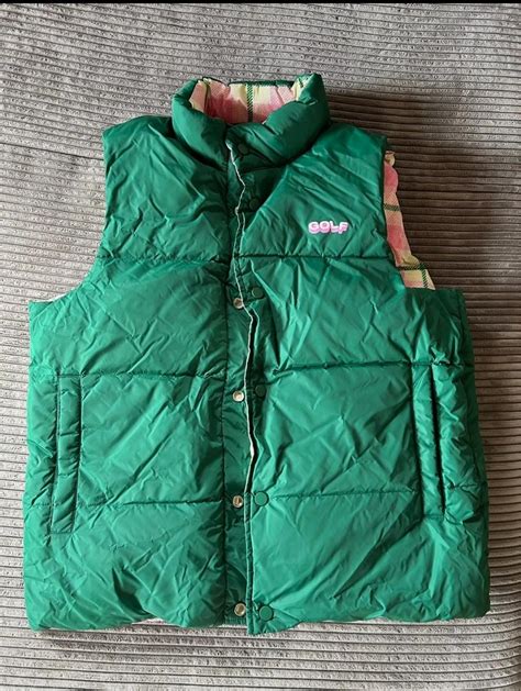 Legit check plaid puffy jacket : r/Golfwang